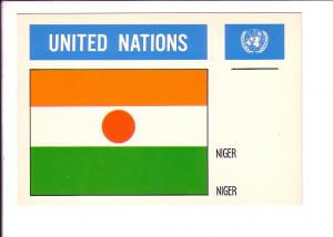 Niger, Flag, United Nations