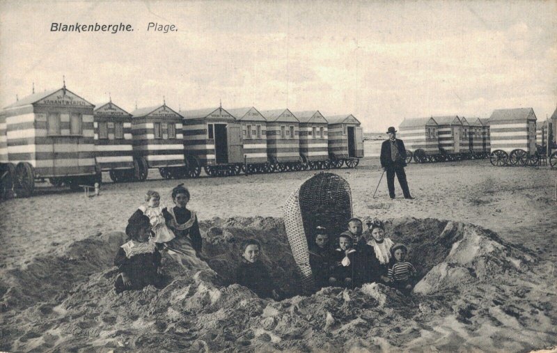 Belgium Blankenberge Plage B41