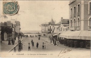 CPA Parame Carrefour de Rochebonne (1236082)