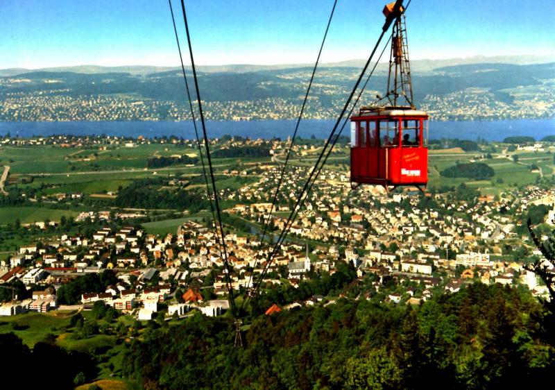 Switzerland - Adliswil-Felsenegg (Aerial Lift)