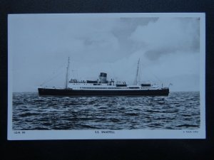 Shipping S.S. SNAEFELL Isle of Man Steam Packet Company Old RP Postcard R. Tuck
