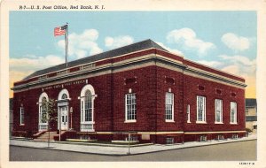 Red Bank New Jersey c1940 Postcard U.S. Post Office