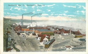 Postcard Oklahoma Bartlesville Bartlesville Zine Co occupation Birdseye 23-11903