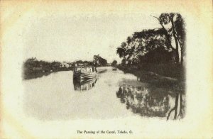 Litho The Passing Of The Canal Toledo Ohio Toledo Blade PC168