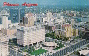 Arizona Phoenix Downtown Aerial View 1968