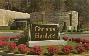 Gatlinburg Tennessee 1960s Postcard Christus Gardens Entrance