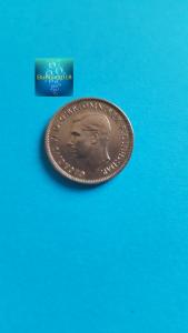 United Kingdom 1943 1 Farthing - George VI with 'IND:IMP' (Grade VF)