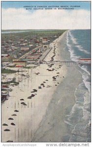 Florida Daytona Beach America's Famous Daytona Beach With Halifax River ...
