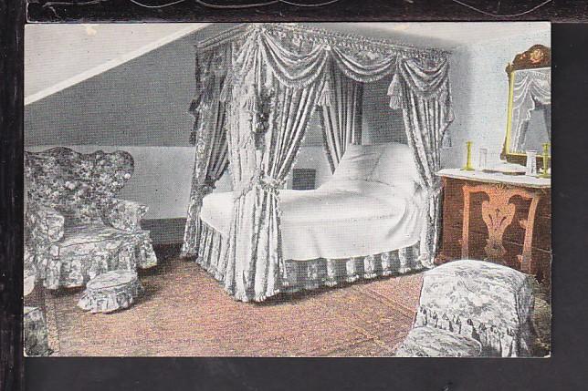 Martha Washington's Bedroom,Mount Vernon,DC Postcard 