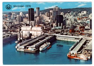 Port of Montreal - Montreal, Quebec, Canada - 1976 Olympics Logo