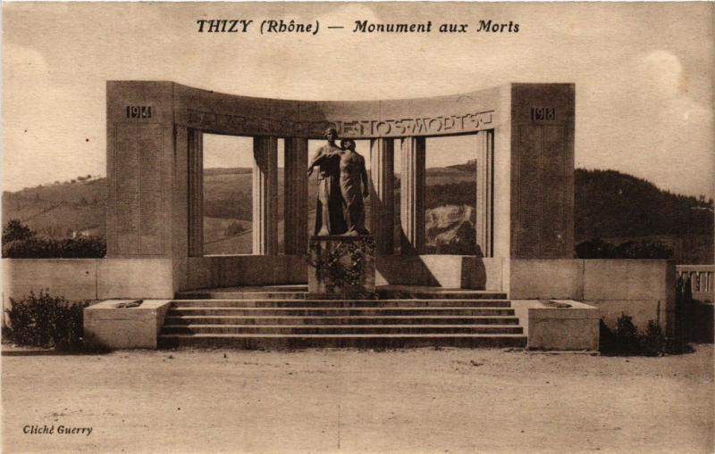 CPA THIZY - Monument aux Morts (573007)