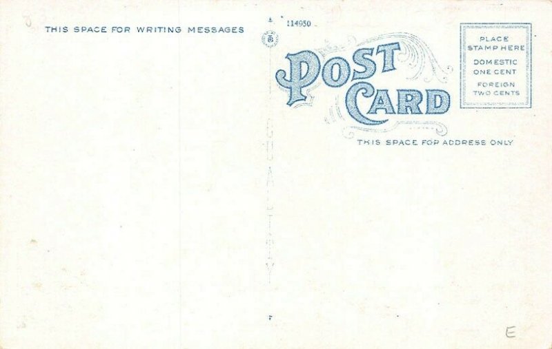 Salem MA B&M Railroad Station Train Depot Postcard