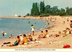 Canada Ontario Lake Erie Beach View