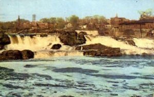 The Falls, Androscoggin River in Auburn, Maine