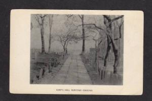 MA Copp's Hill Cemetery BOSTON MASS POSTCARD Massachusetts  PC UDB