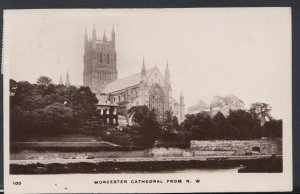 Worcestershire Postcard - Worcester Cathedral From North West    RS8695