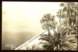 Florida Lake Eustis photo, postmarked 1948