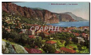 Old Postcard Beaulieu Sur Mer Vue Generale