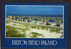 SC Hilton Head Island Beach Bathers South Carolina Postcard