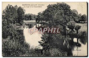 Old Postcard Vendee Mareuil sur Lay Lay has Chauveli?re