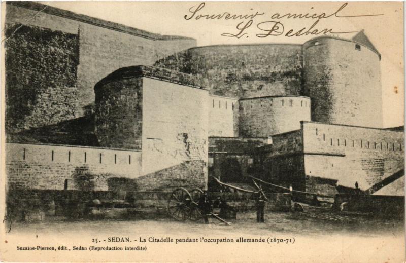 CPA SEDAN - La Citadelle pendant l'occupation allemande (350663)