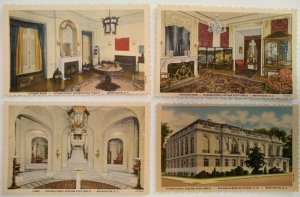 International Eastern Star Temple Vintage Set lot 14 postcards Washington D.C. 