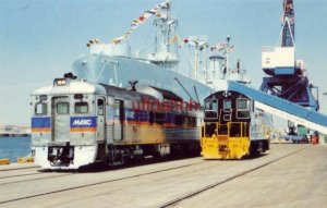 MARYLAND PORT AUTHORITY DUNDALK TERMINAL OPEN HOUSE, BUDD RDC-2 & SW-1200 Diesel