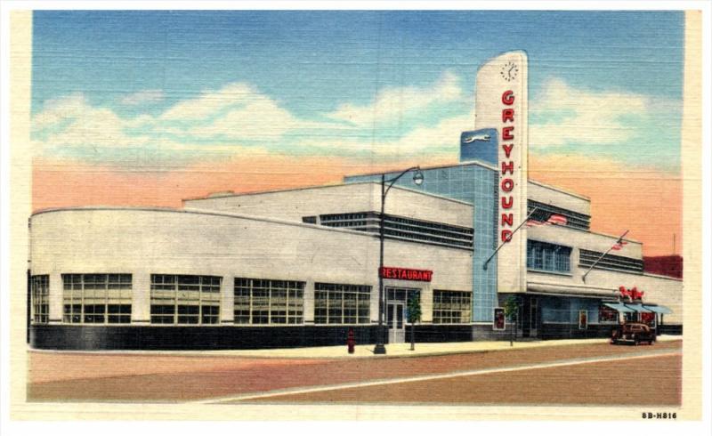 Ohio Cleveland  Greyhound  Bus Terminal