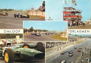 Netherlands Zolder Formula 1 rally international circuit multi view postcard