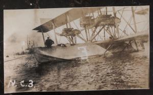 Mint USA Real Picture Postcard RPPC Flying Boat The Curtiss NC 3 Transatlantic