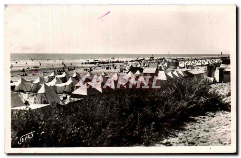 Plage de Saint Jean de Monts - Old Postcard