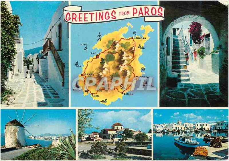 Modern Postcard Souvenir Parian