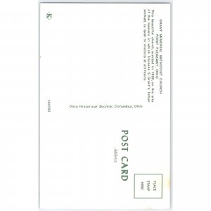 Postcard Grant Memorial Methodist Church Point Pleasant Ohio