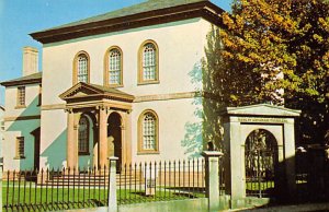 Touro Synagogue National Historic Site Built in 1763 Newport, Rhode Island US...