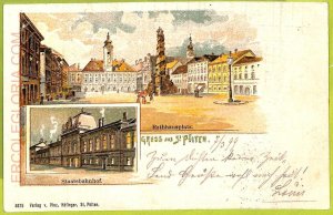 28406 - AUSTRIA - Postcards VINTAGE POSTCARD Austria - Greetings from S.Polten-