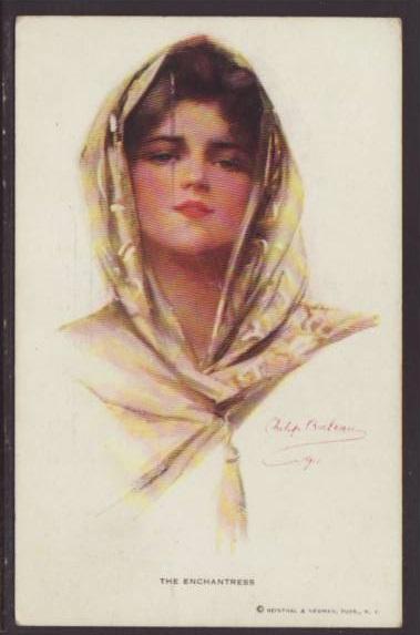 The Enchantress,Borleau Postcard 