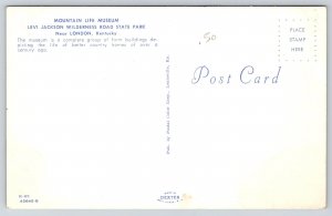 Kentucky~Levi Jackson Wilderness Road State Park~Mt Life Museum~Fence~1950s PC