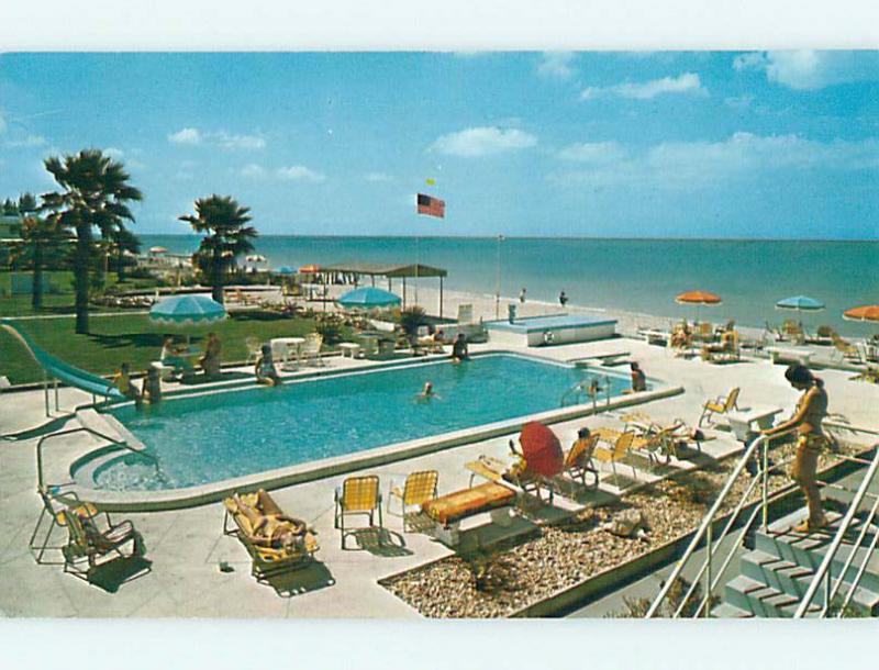 Unused Pre-1980 SAILS AND GULF TERRACE MOTEL St. Saint Petersburg FL u6080