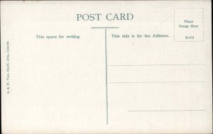 Banff Alberta Main Street Vintage Postcard