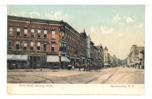 NY - Gloversville. Main Street looking North ca 1900