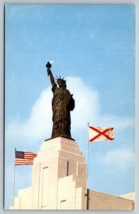 Statue of Liberty  Bronze Replica  Birmingham  Alabama     Postcard