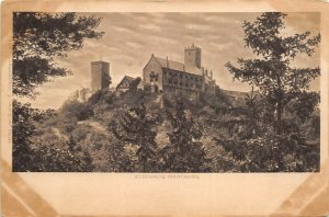 Eisenach Germany 1907 Postcard Wartburg Castle Posted to San Francisco