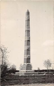 D29/ Hinckley Minnesota Real Photo RPPC Postcard c1920s Fire Disaster Monument 2