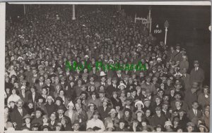 Dorset Postcard - Bournemouth Pier? - Large Group of People  RS30005