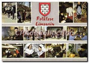 Postcard Modern Folklore Limousin