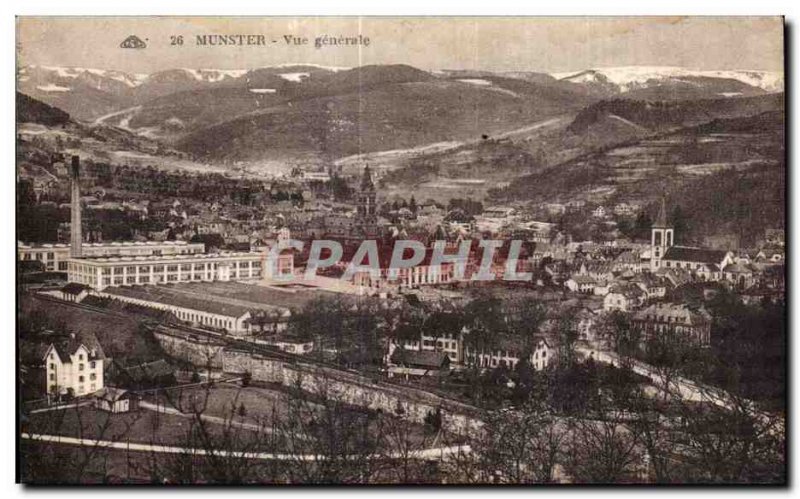 Old Postcard Munster General view