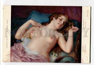 3132485 Semi-Nude BELLE Lady Abandonment by SCALBERT old SALON