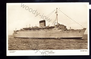 LS2611 - Cunard Liner - Caronia - built 1948 - postcard by C W Hoffmann