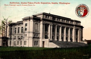 Washington Seattle Alaska-Yukon-Pacific Exposition 1909 The Auditorium