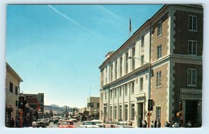 TUCSON, AZ Arizona ~ Street Scene POST OFFICE Building  c1950s Cars  Postcard